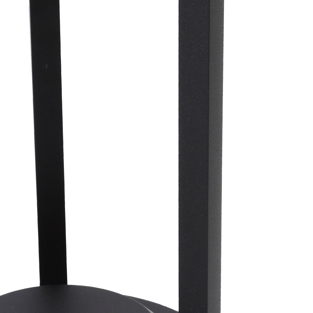 Oversikt Solar LED sti-lampe Nilea med bevegelsessensor svart