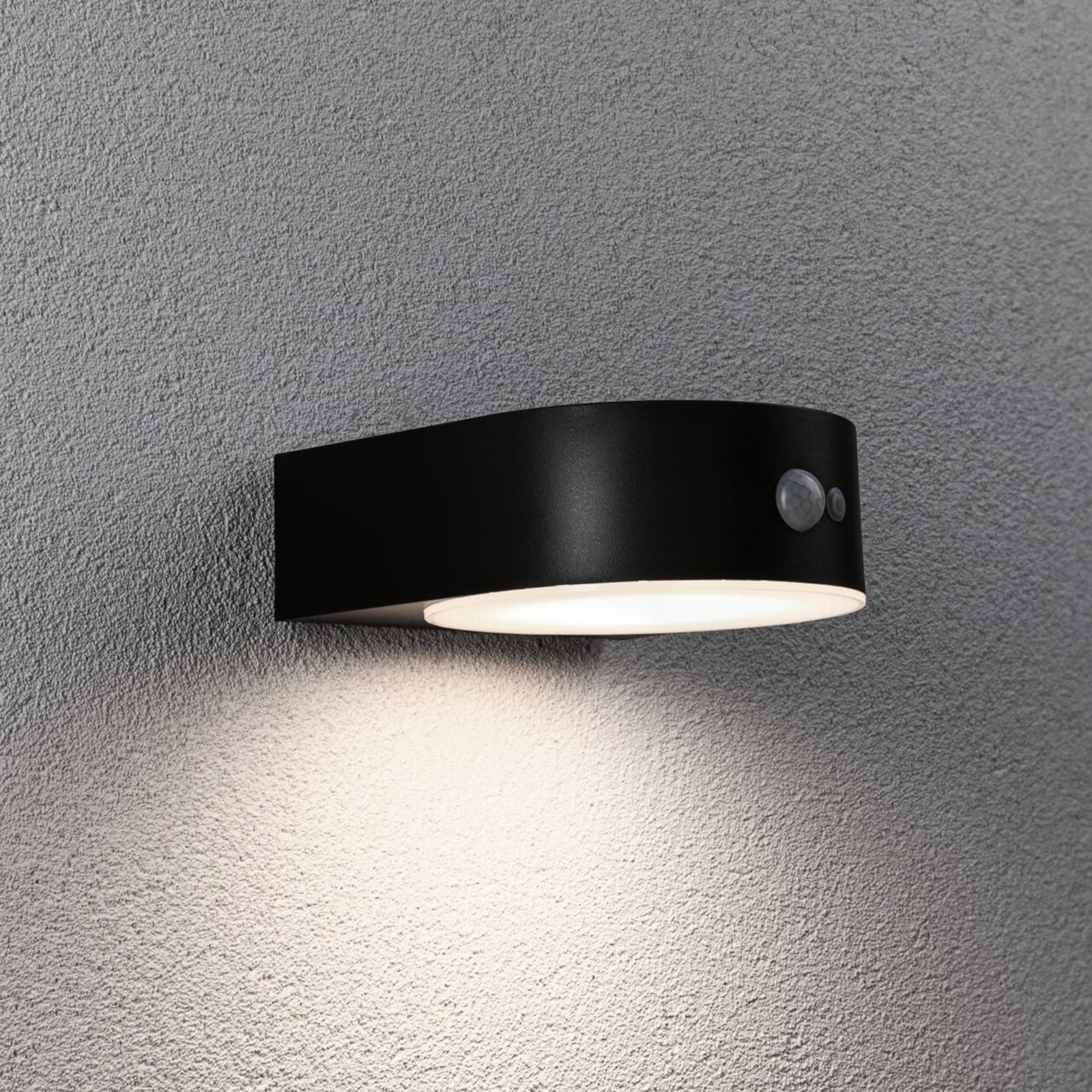 Solar LED utevegglampe Eileen med bevegelsessensor IP44 Paulmann bakside