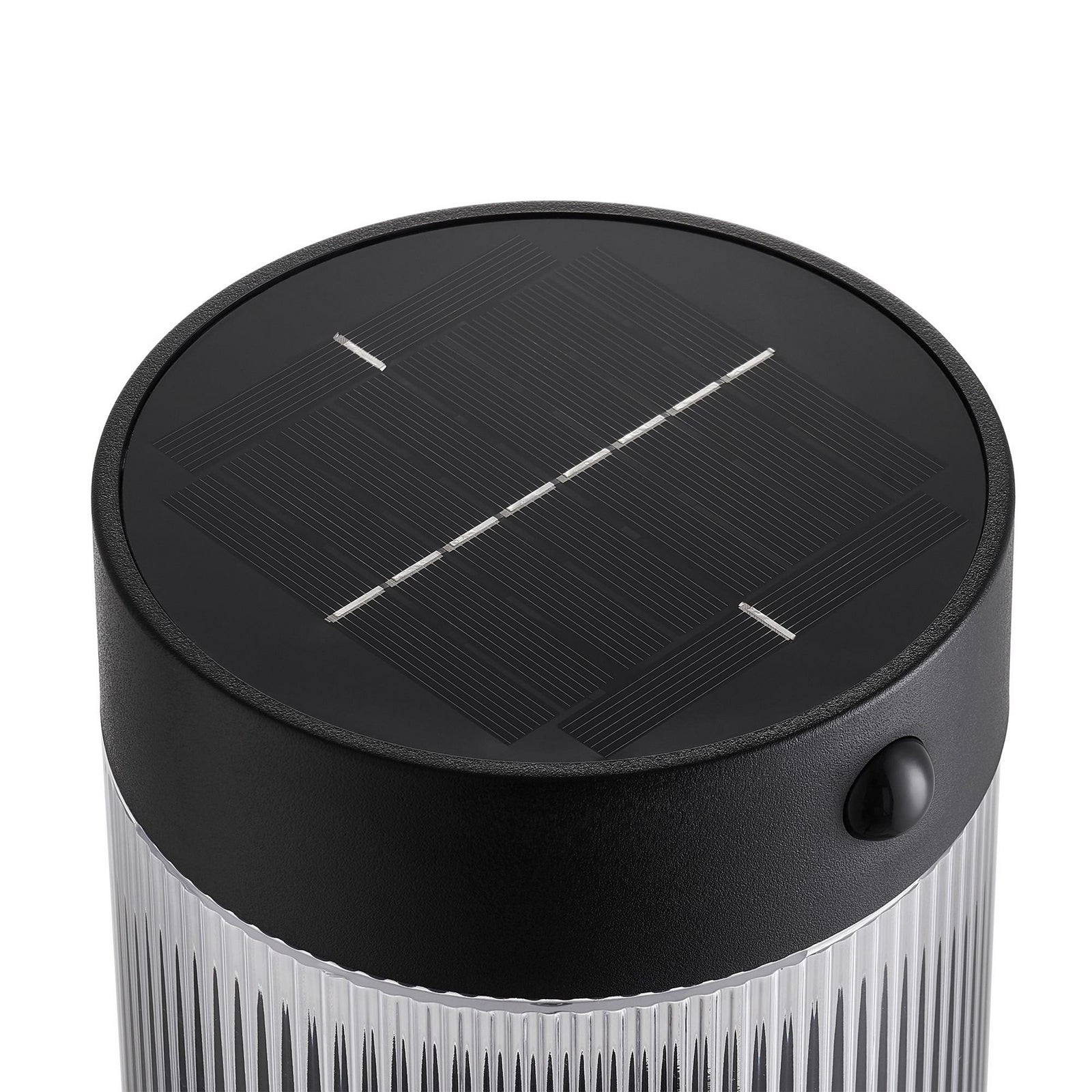 Montert Solar sti-lampe Coupar med bevegelsessensor svart IP44 i hage