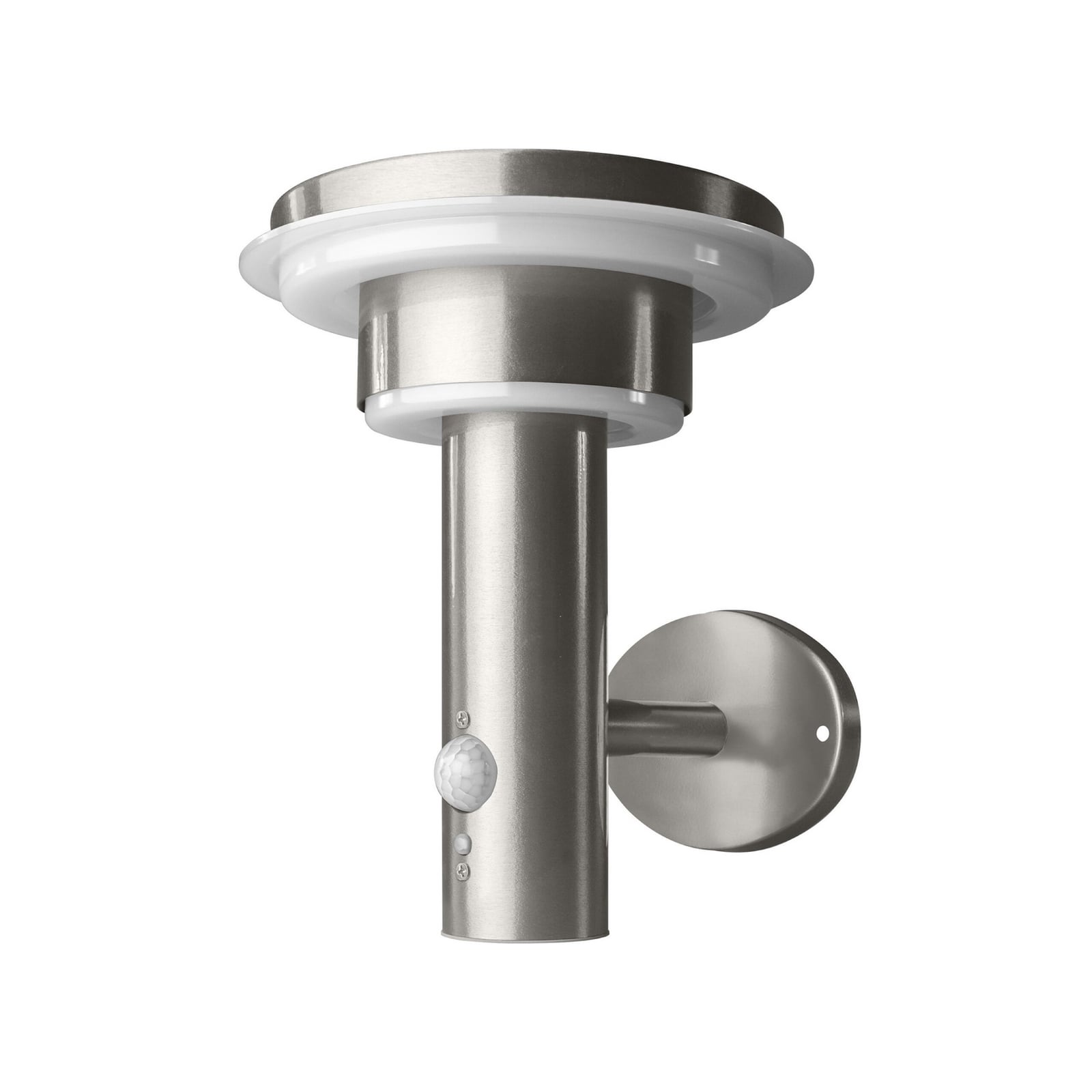Solcelle utevegglampe ENDURA STYLE Double Circle forfra