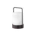 Solcellebordlampe Casoli LED RGB dimbar IP44 Ø12 cm forfra