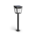 Solcelledrevet LED spydlampe Nissa med bevegelsessensor IP44 forfra