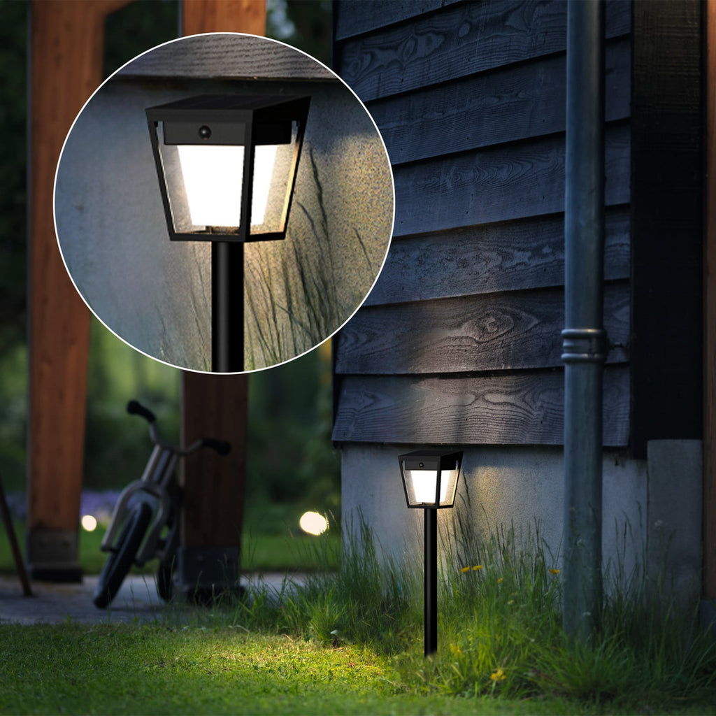 Nærbilde av LED-lys på Solcelledrevet LED spydlampe Nissa