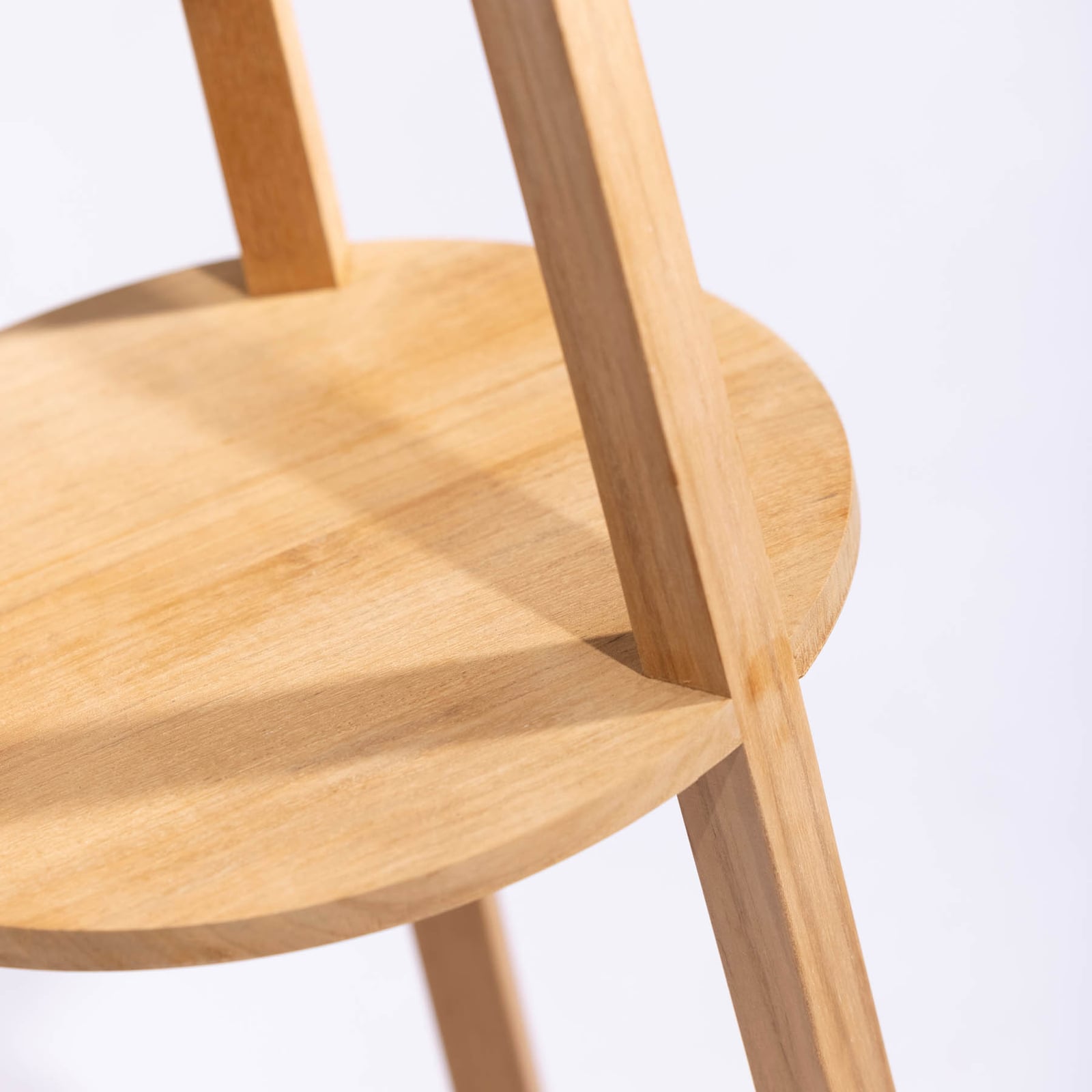 Solcellegulvlampe Tecka teak med bevegelsessensor IP55 - Les Jardins