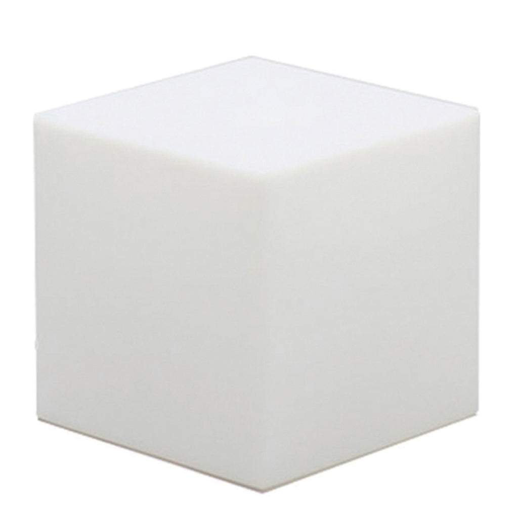 Pakke med Solcellelampe Cuby terning dimbar RGB IP65 43 cm og tilbehør