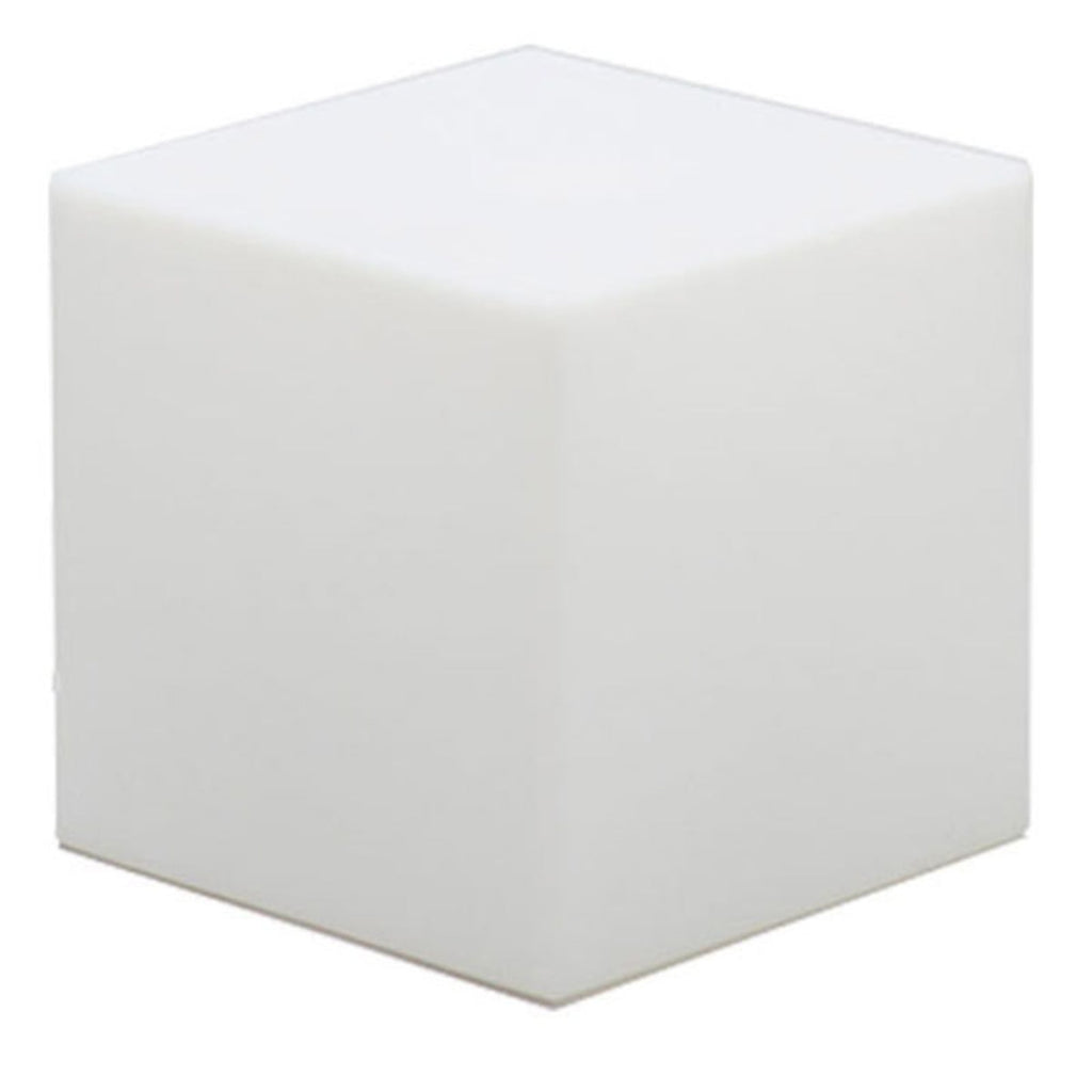 Solcellelampe Cuby terning dimbar RGB IP65 53 cm ladekabel