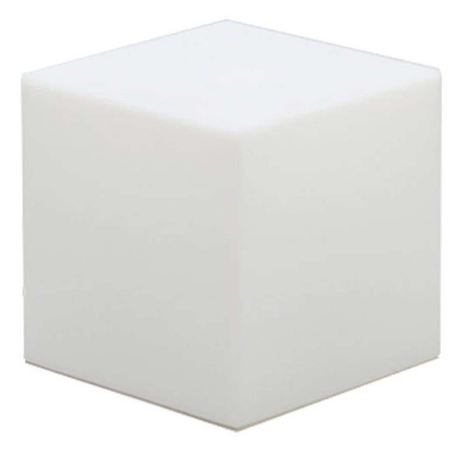 Solcellelampe Cuby terning dimbar RGB IP65 53 cm ladekabel