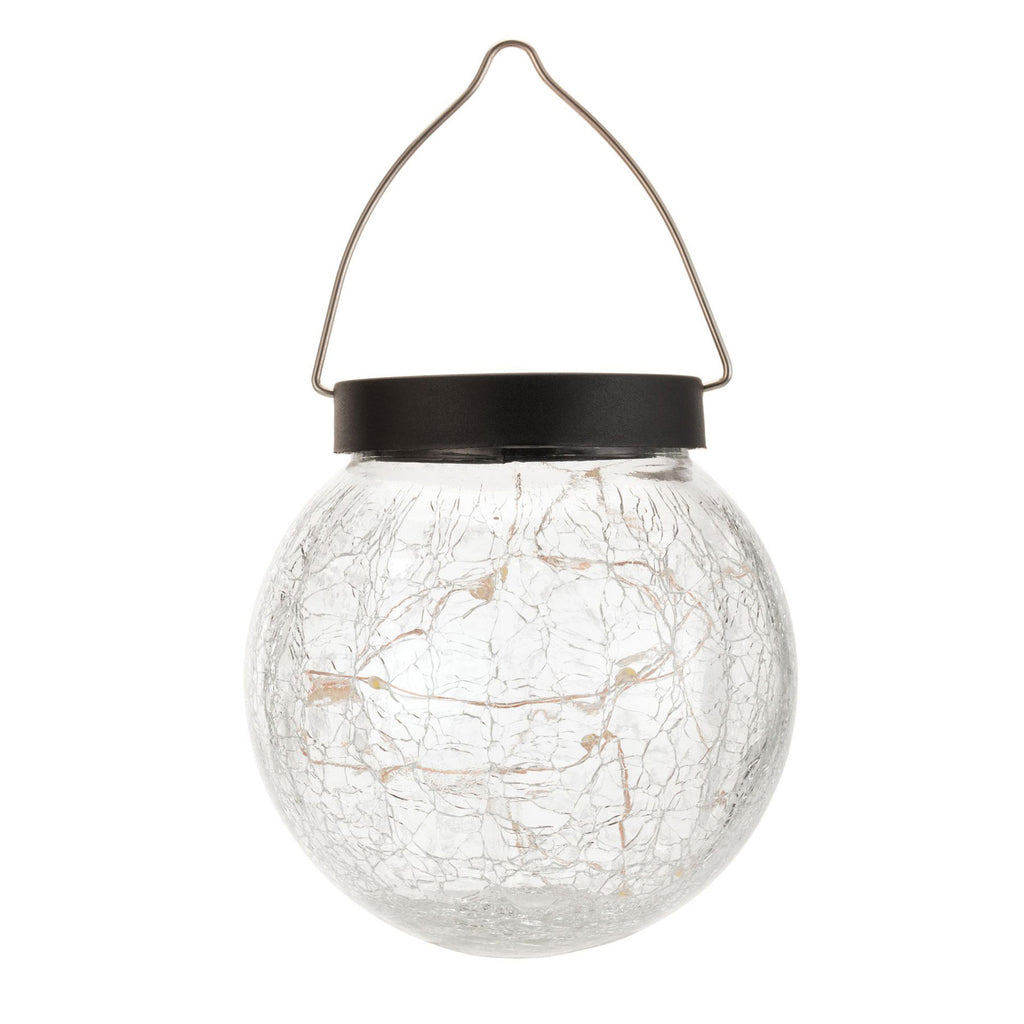 Solcellelampe med spyd Sunshine Pearl med automatisk påslagning