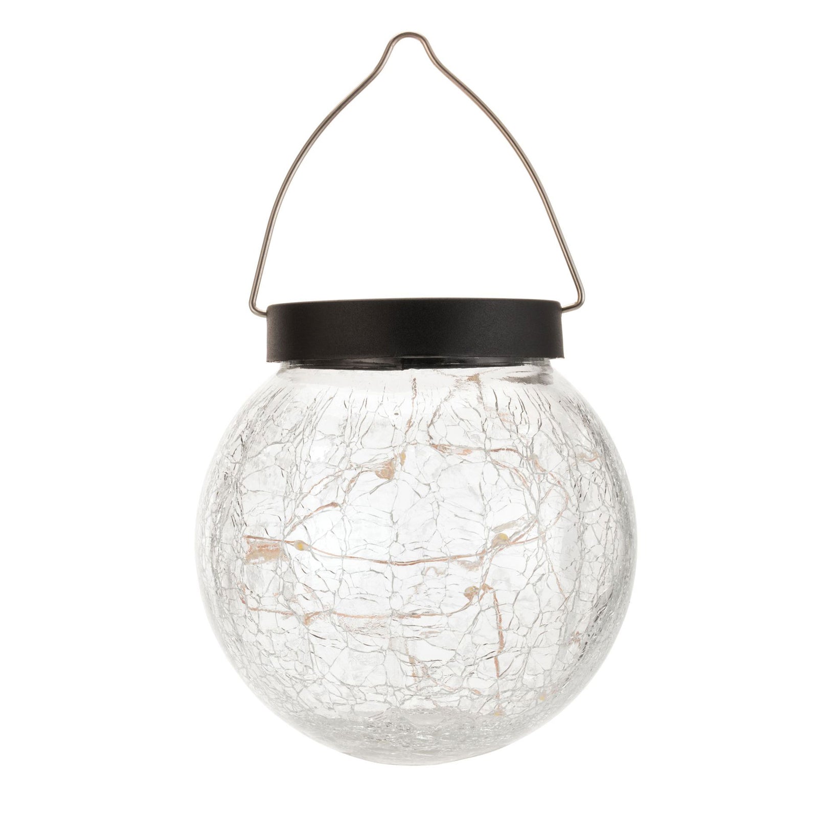 Solcellelampe med spyd Sunshine Pearl med automatisk påslagning