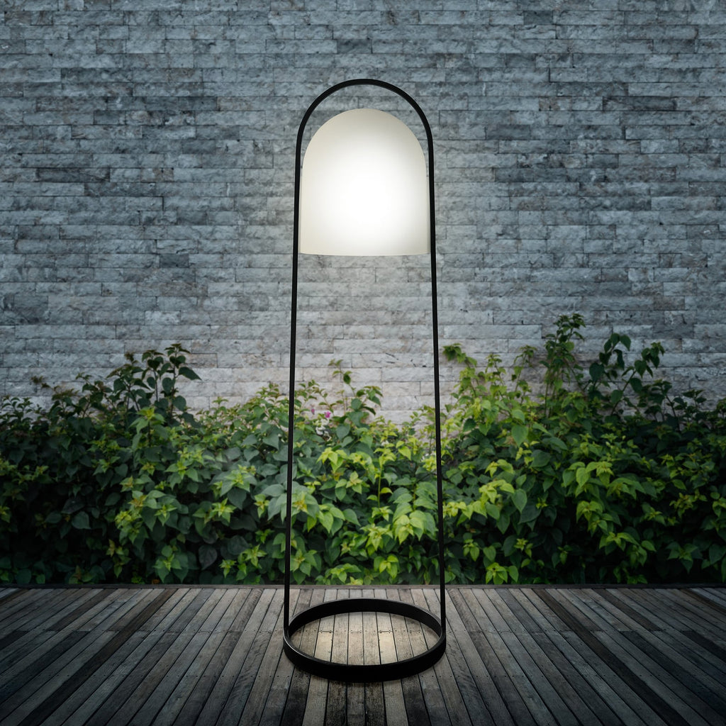 Solcellelampe SUNLIGHT dimbar 100 cm IP65 forfra