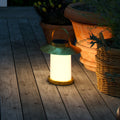 Solcellelampe Temple To-Go messing Ø31 cm IP54 forsidebilde