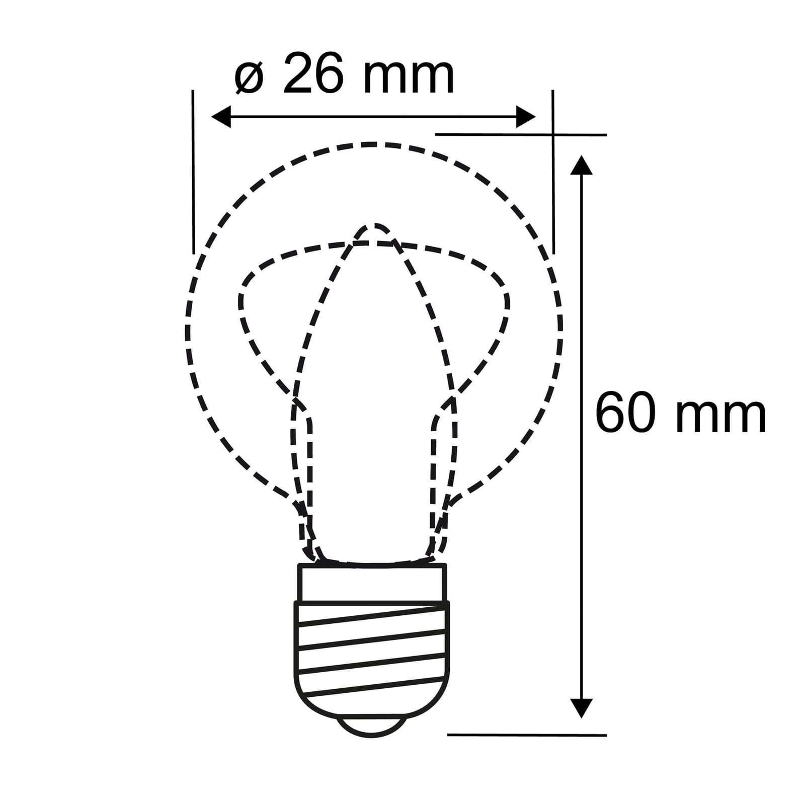 Detalj av Steikovnspære E14 40W klar 2500K dimbar 300°C - Paulmann