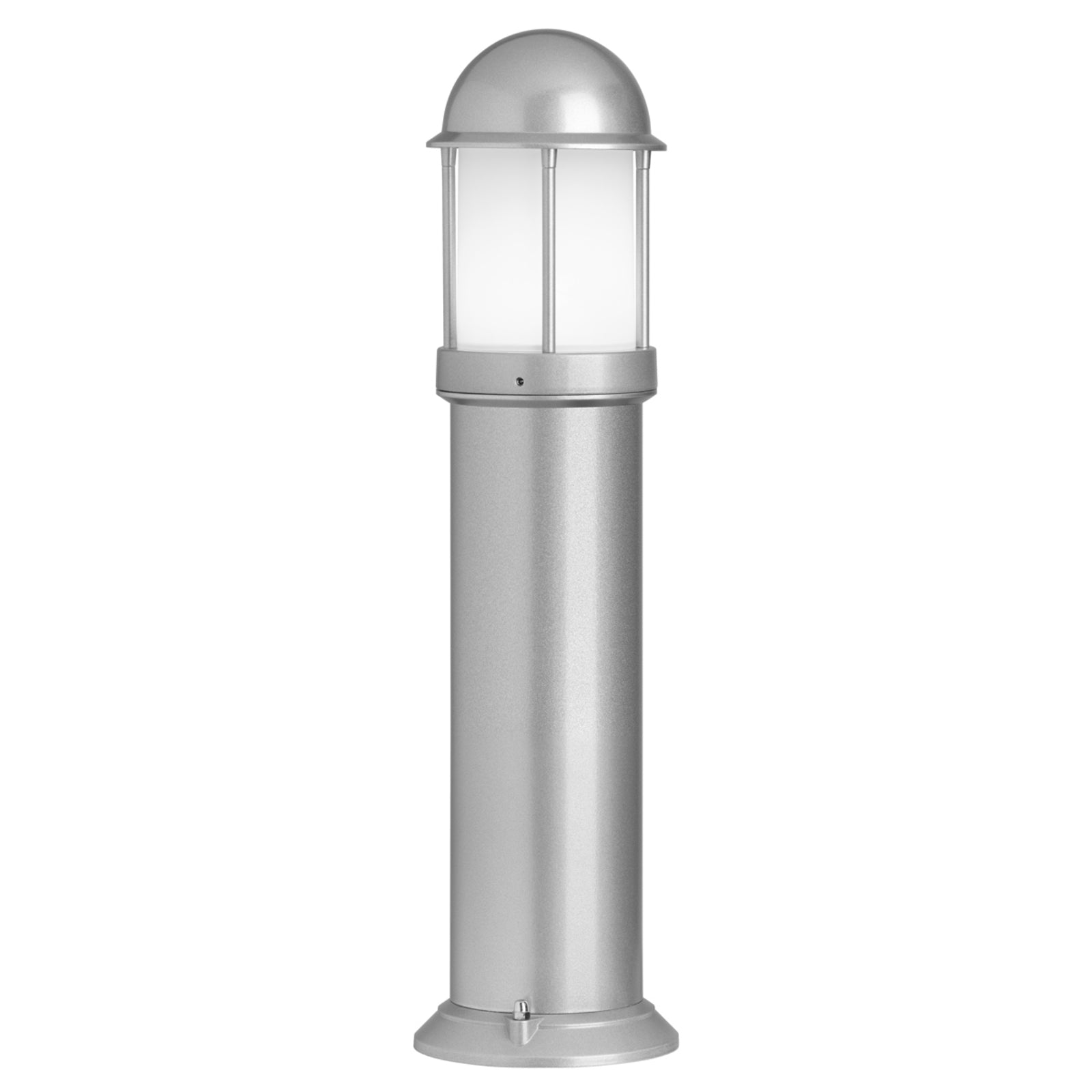Sti-lampe Mason sølv E27 forfra