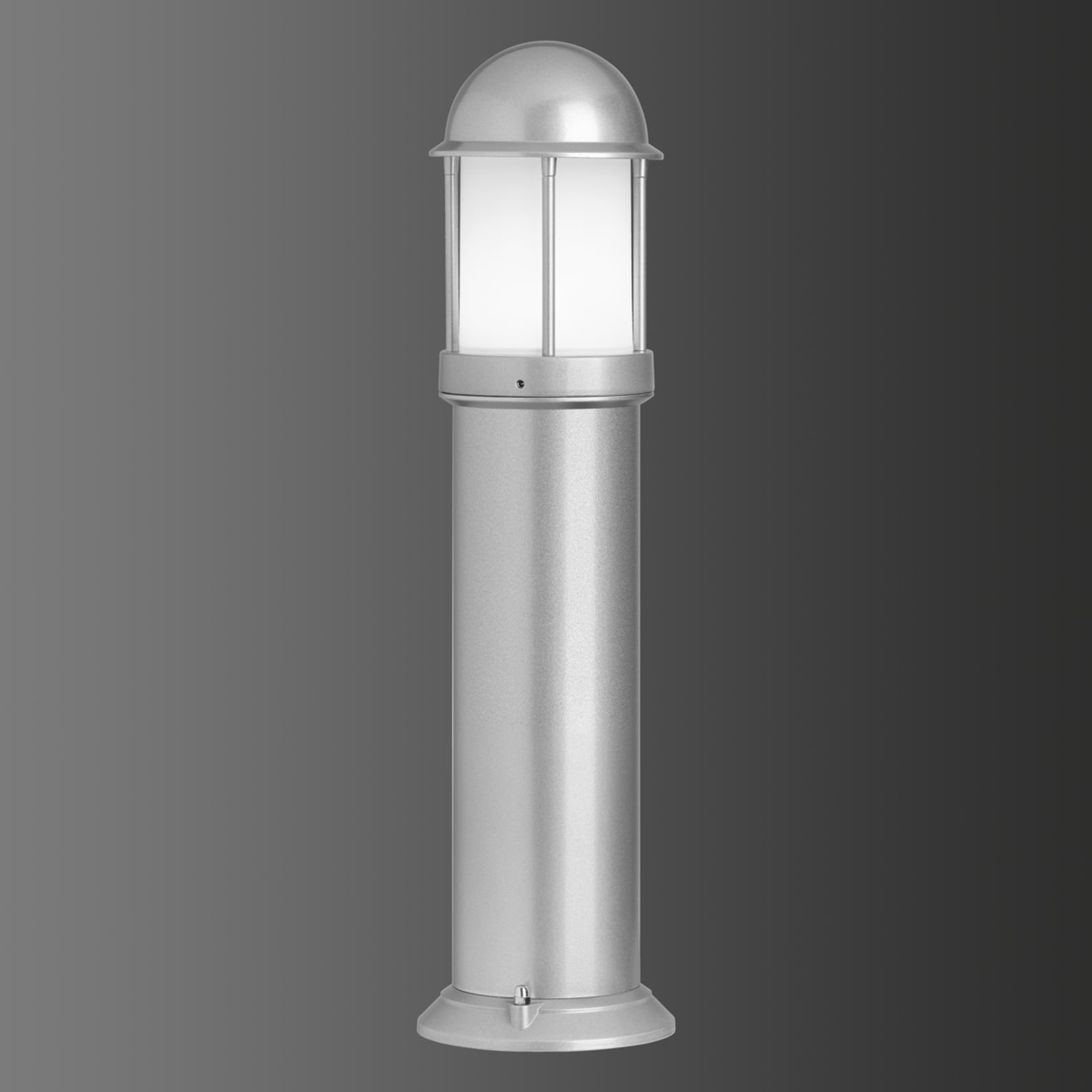 Sti-lampe Mason sølv E27 detalj av skjerm