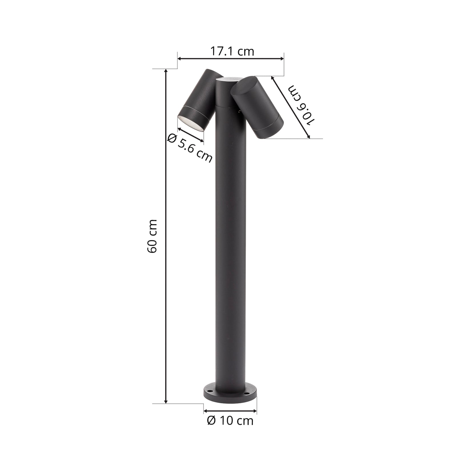 Oversikt av Sti-lampe Tulimar 2-lys GU10 dimbar