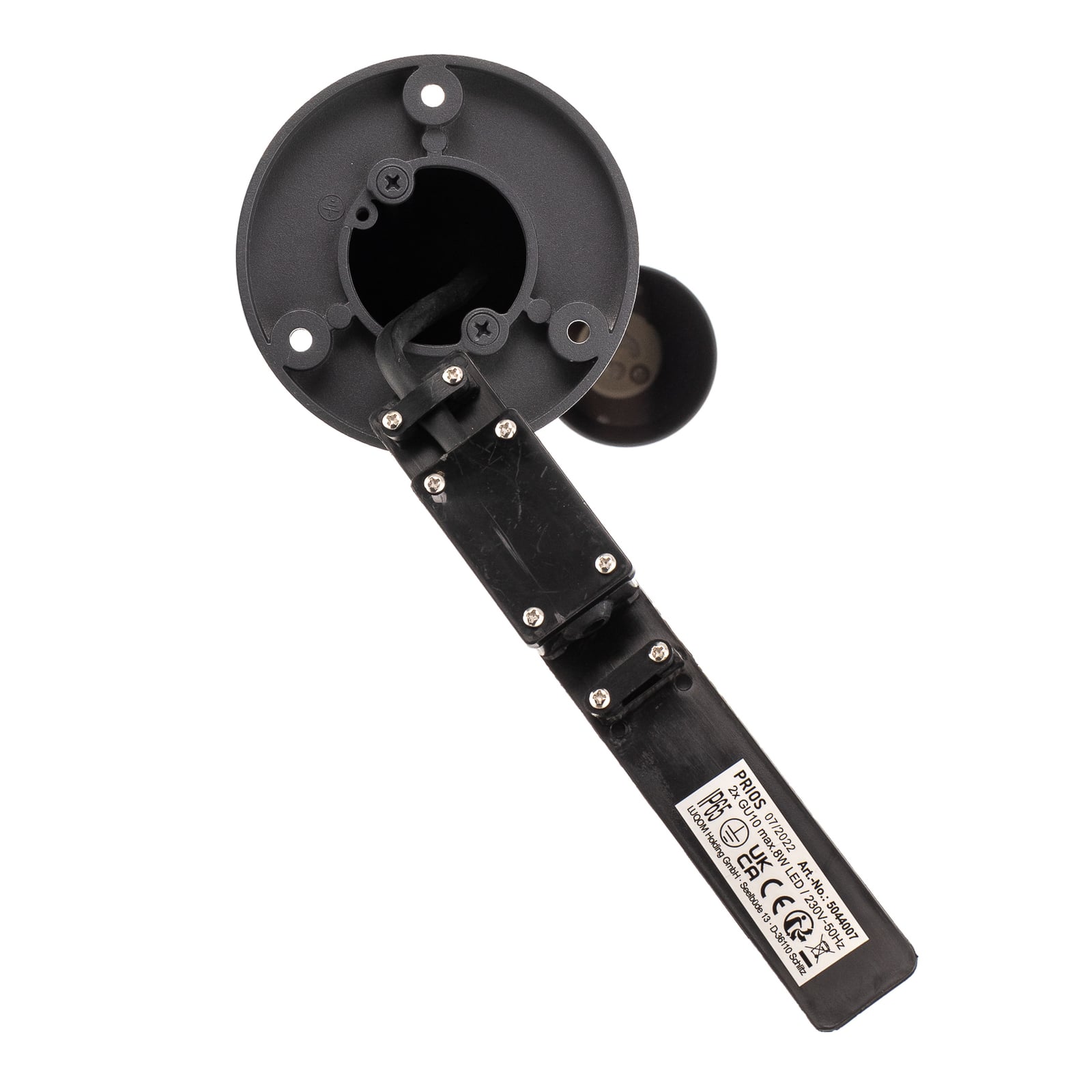 Sti-lampe Tulimar antrasitt aluminium med GU10 lyskilde