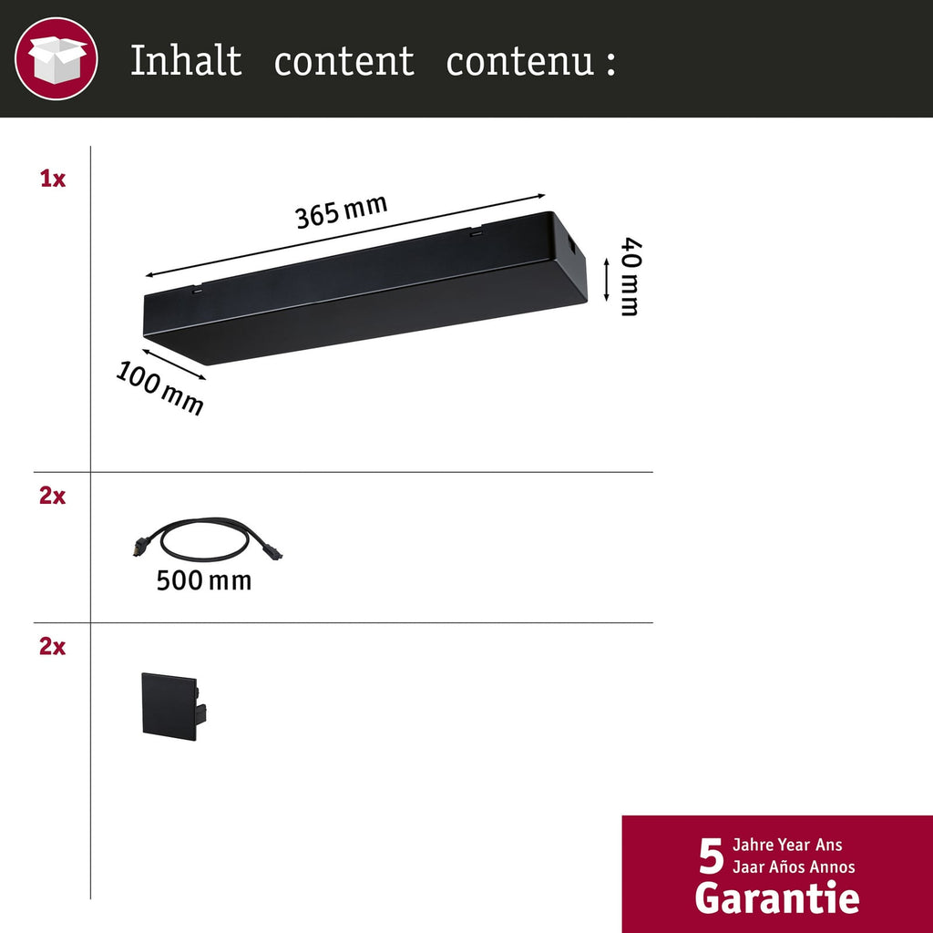 Strømforsyning Power Box Linion svart on/off 230/24V oversikt