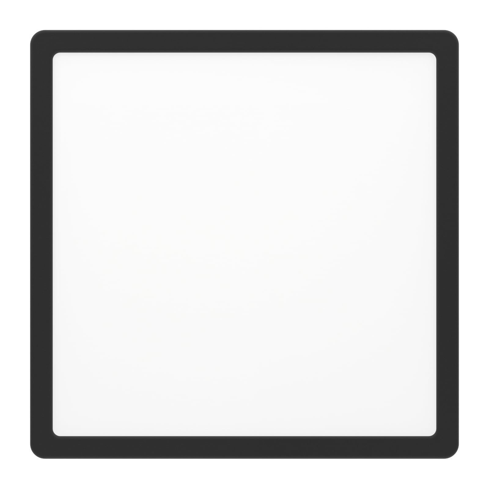 Nærbilde av Taklampe Fueva 5 LED svart IP44 28x28 cm 3000K