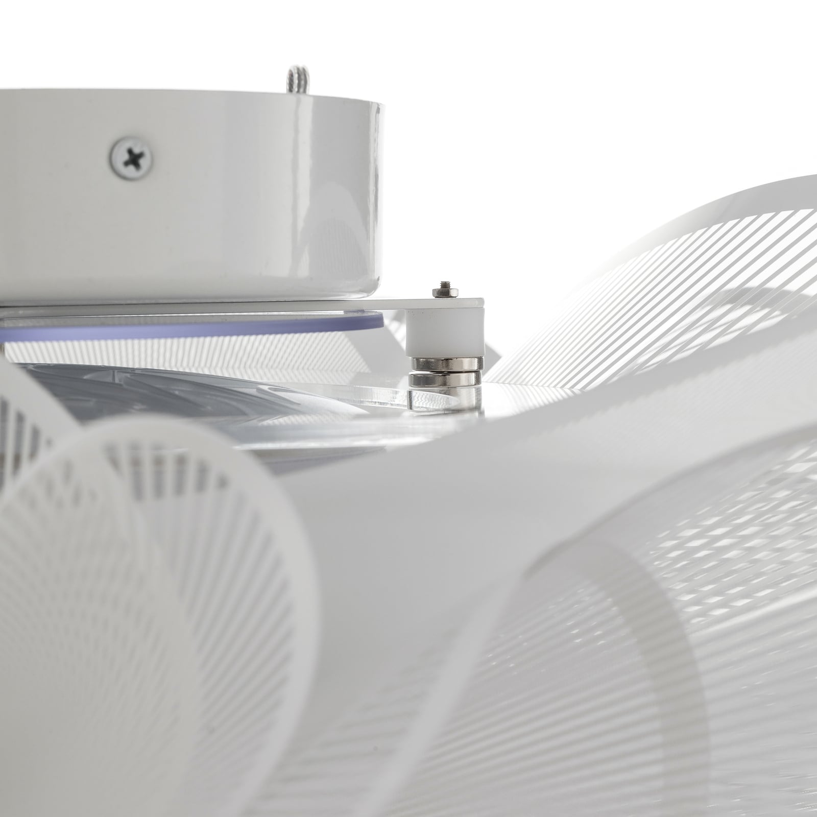 Taklampe La Belle Étoile hvit Ø73 cm dimbar 15W lys oppover