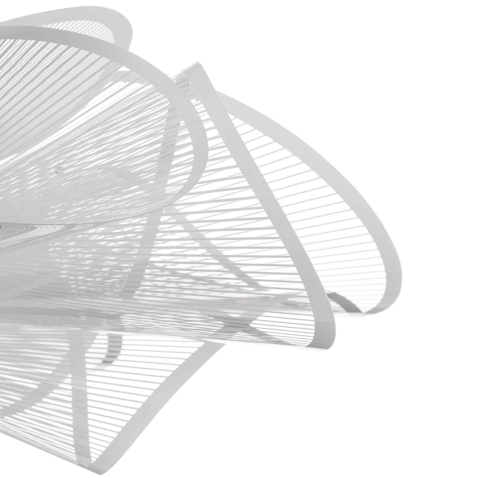 Taklampe La Belle Étoile hvit Ø73 cm dimbar 15W montert i rom