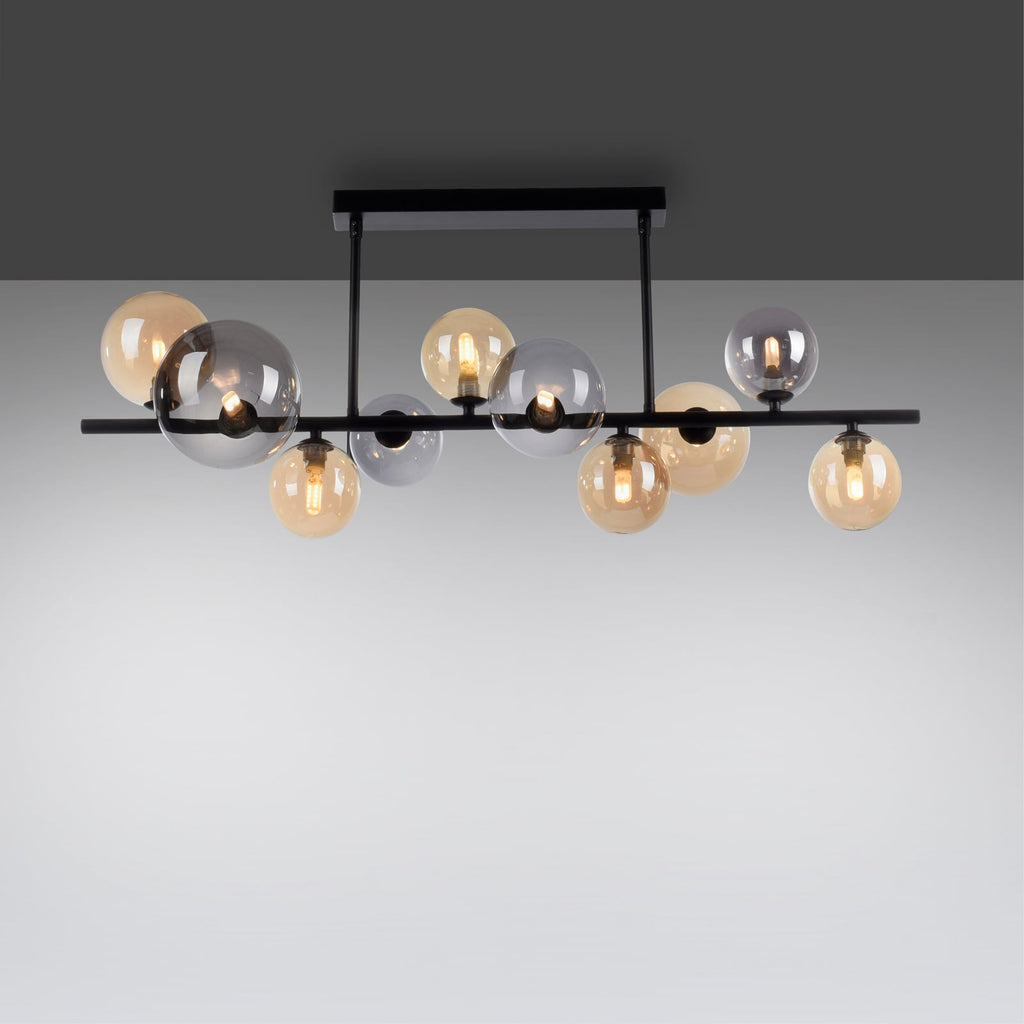 Taklampe Popsicle 10-lys bakside av lampen