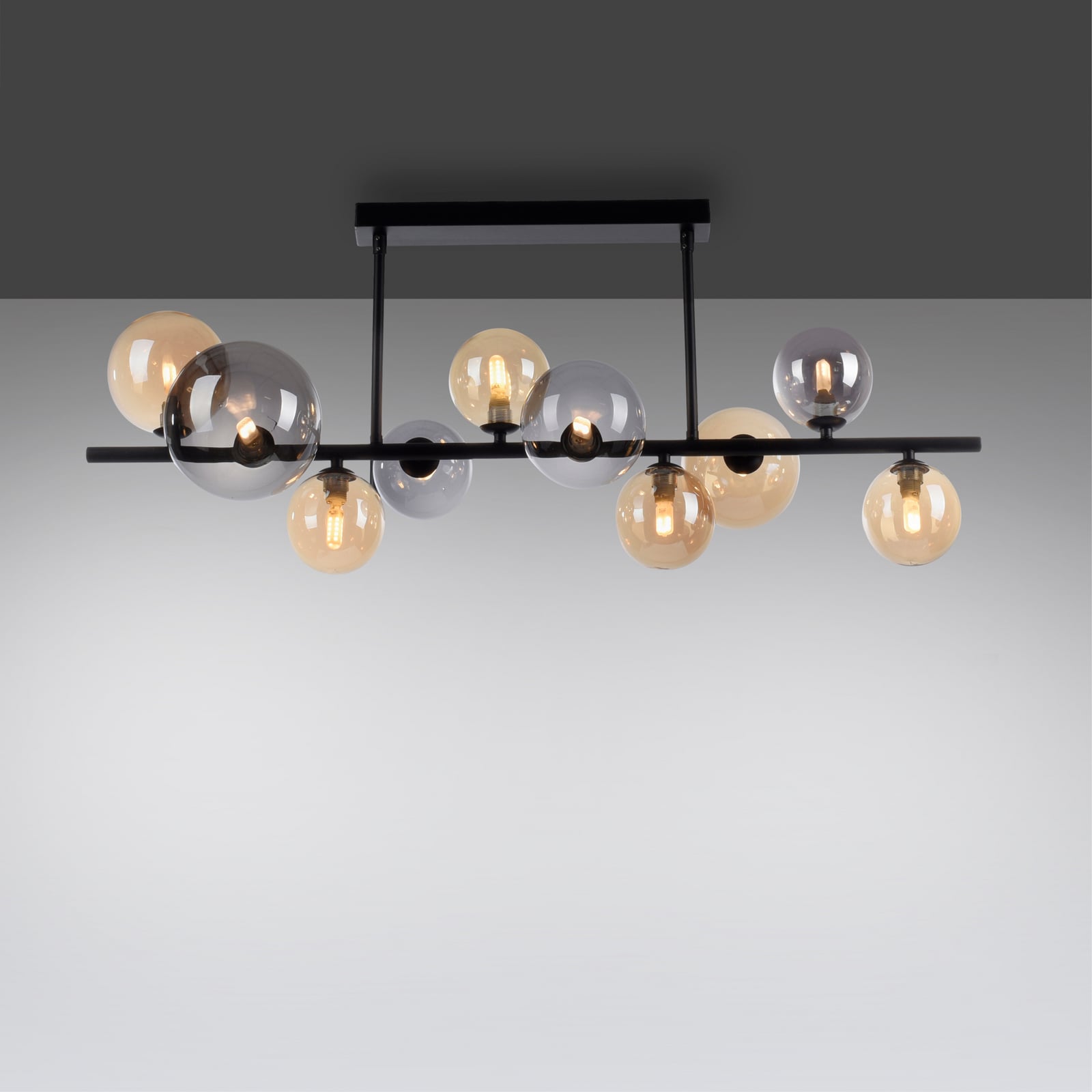 Taklampe Popsicle 10-lys bakside av lampen