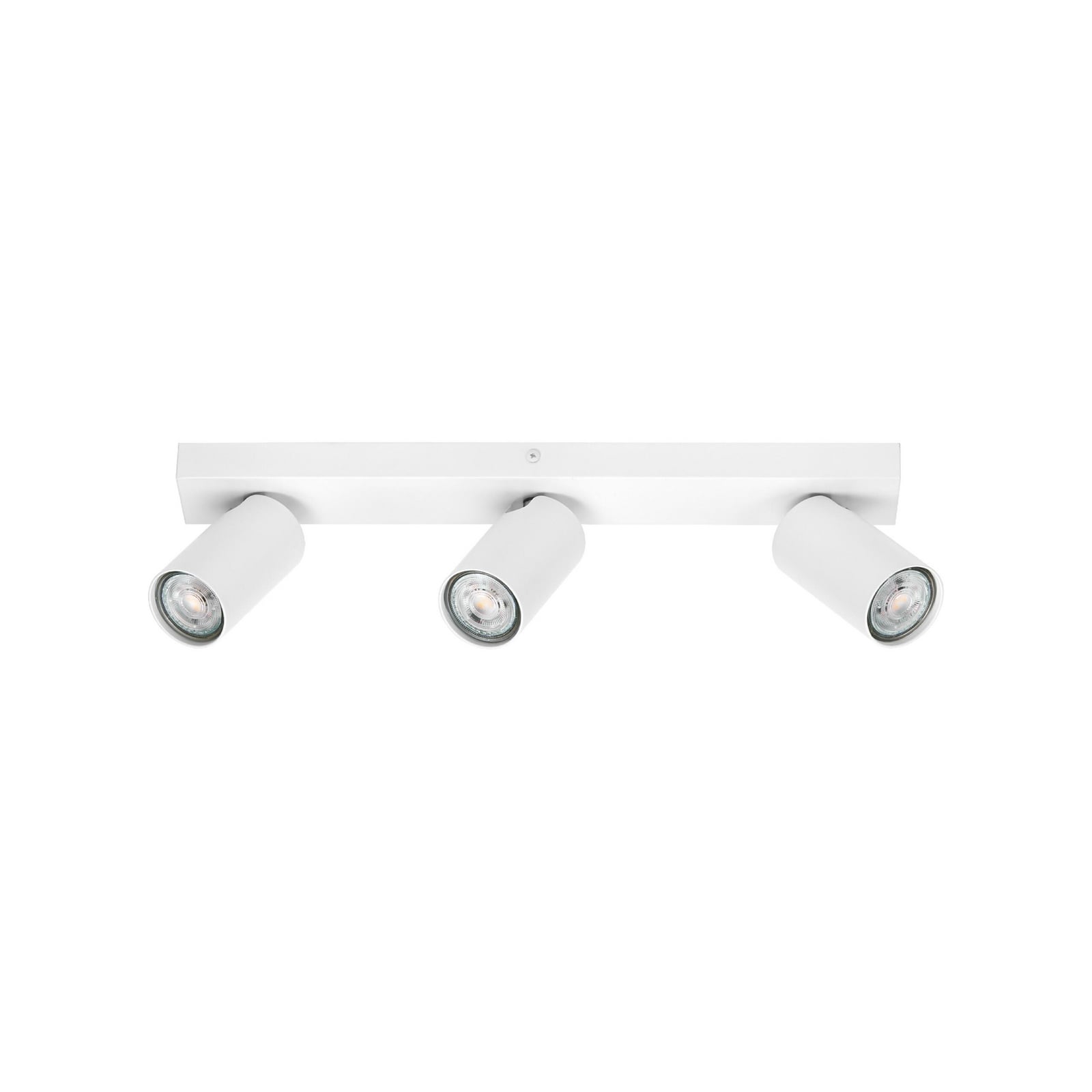 Detalj av Takspot OCTAGON 3-lys hvit dimbar GU10 stål spotter