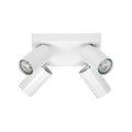 Takspot Octagon Plate 4-lys hvit dimbar GU10 - OSRAM forfra