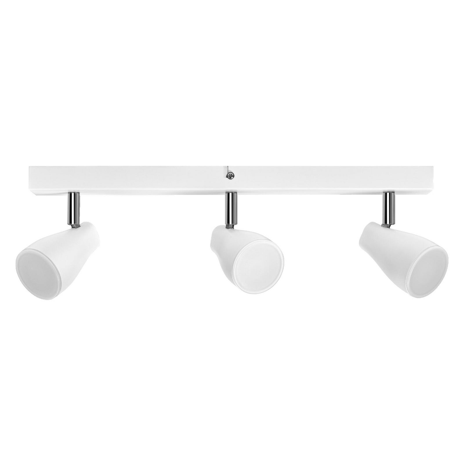 Takspot PEAR 3-lys hvit GU10 2700K 44 cm nærbilde av LED-lys