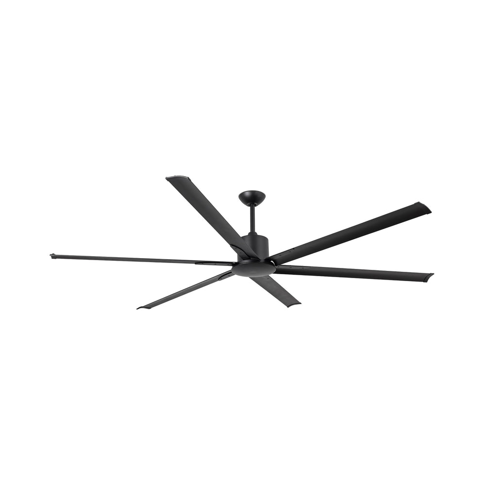 Takvifte Andros XL svart matt Ø213 cm forfra