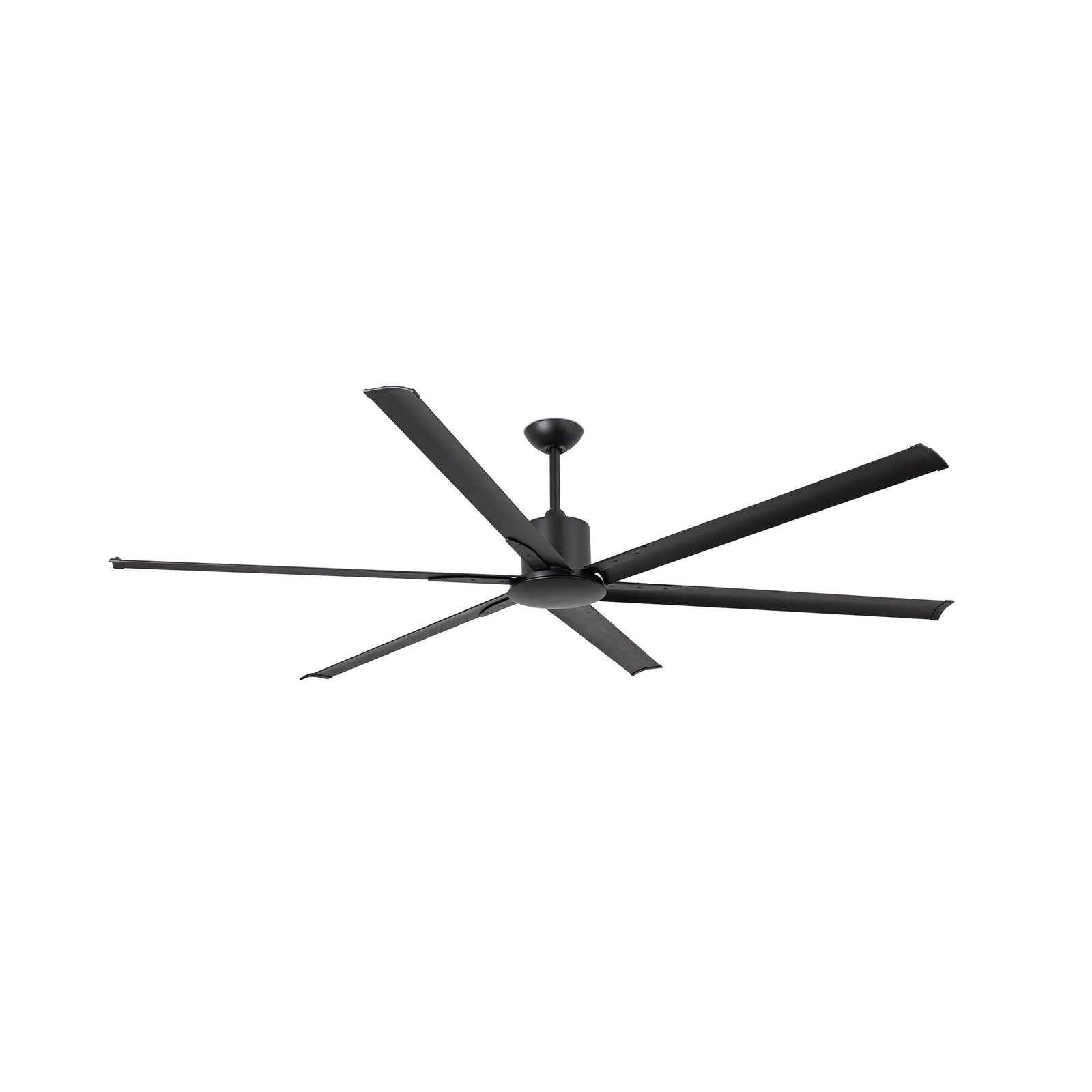 Takvifte Andros XL svart matt Ø213 cm forfra