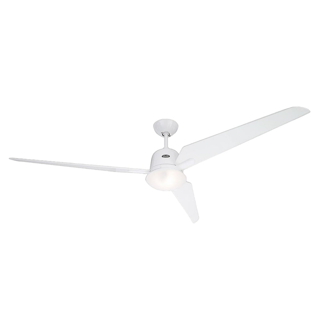 Takvifte Eco Aviatos med lys og fjernkontroll Ø162 cm hvit CasaFan front