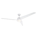 Takvifte Eco Aviatos med lys og fjernkontroll Ø162 cm hvit CasaFan front