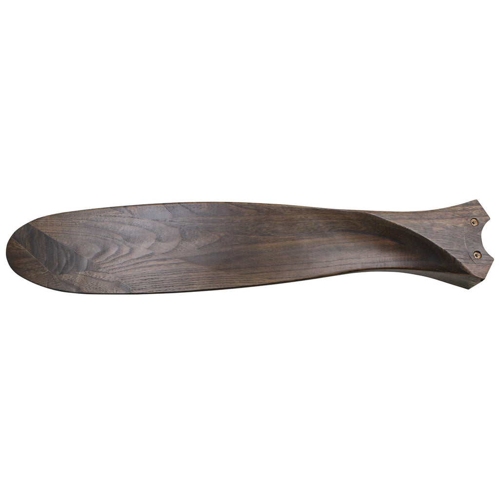 Bakside av takvifte Eco Genuino krom/valnøtt Ø122 cm CasaFan