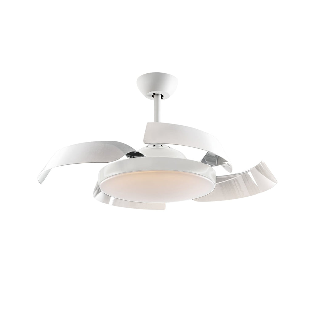 Takvifte Enzo med LED dimbar CCT hvit Ø106 cm forfra