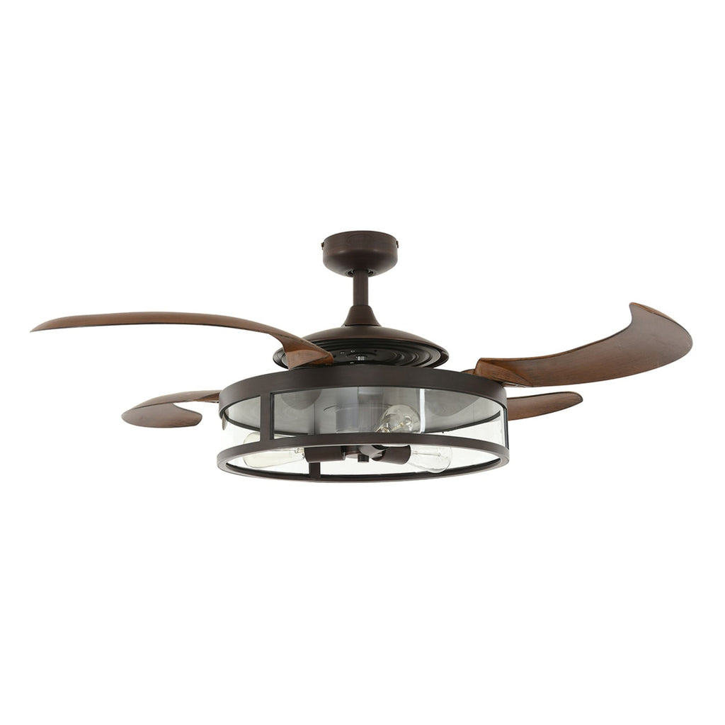 Takvifte Fanaway Classic med lys bronse Ø122 cm forfra