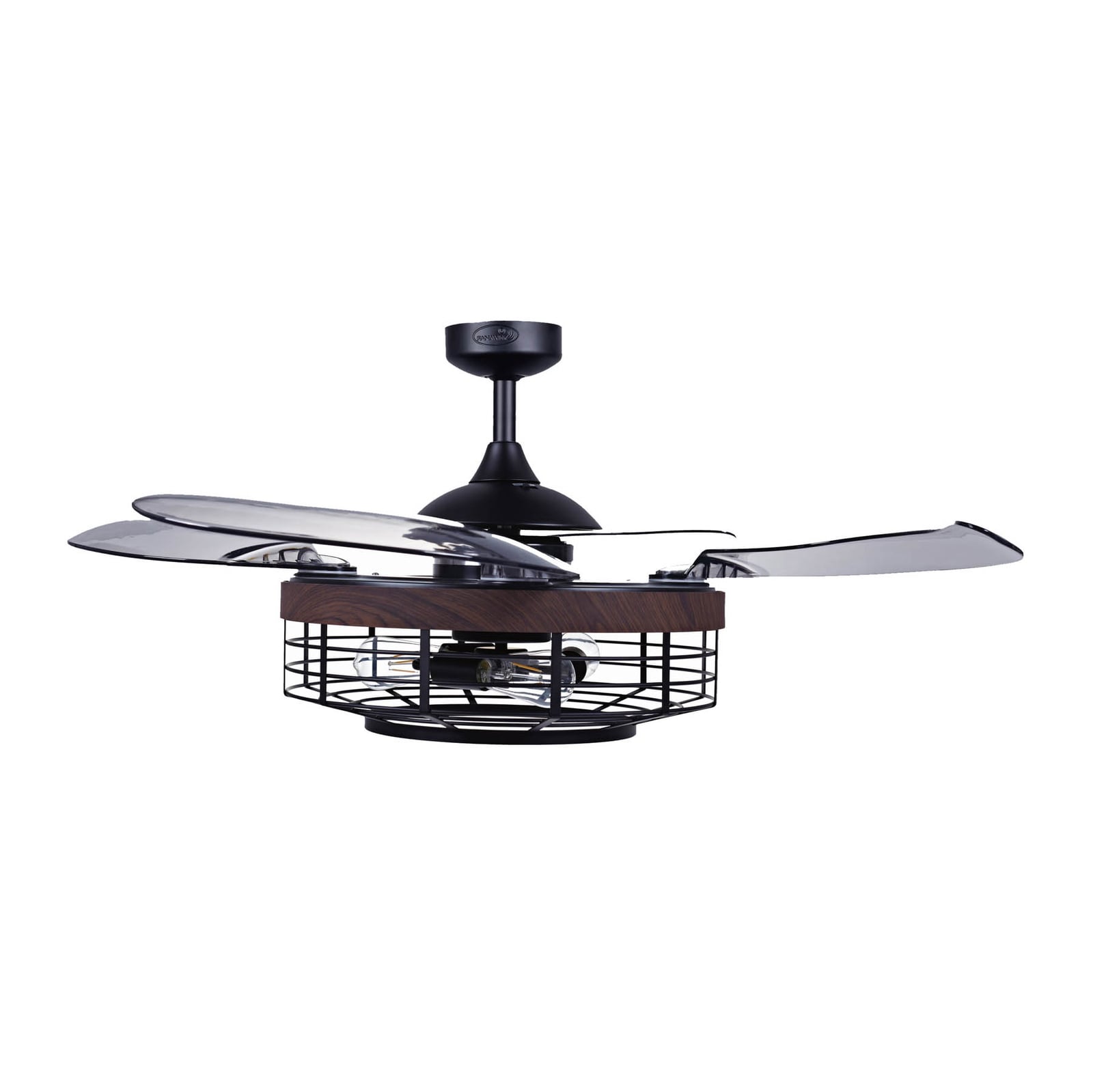 Takvifte Fanaway Montclair med LED og fjernkontroll bakside