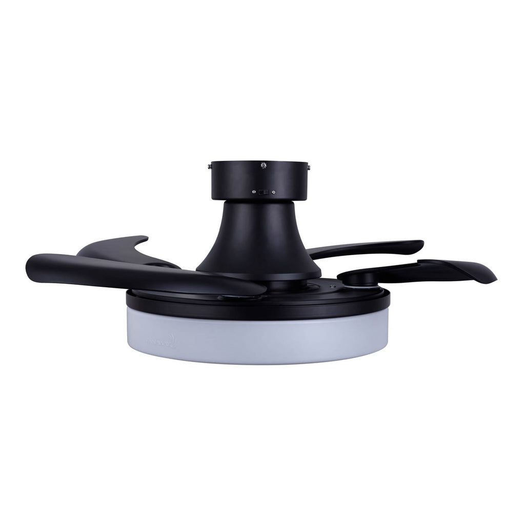 Takvifte Fanaway Orbit LED dimbar Ø91 cm svart forfra