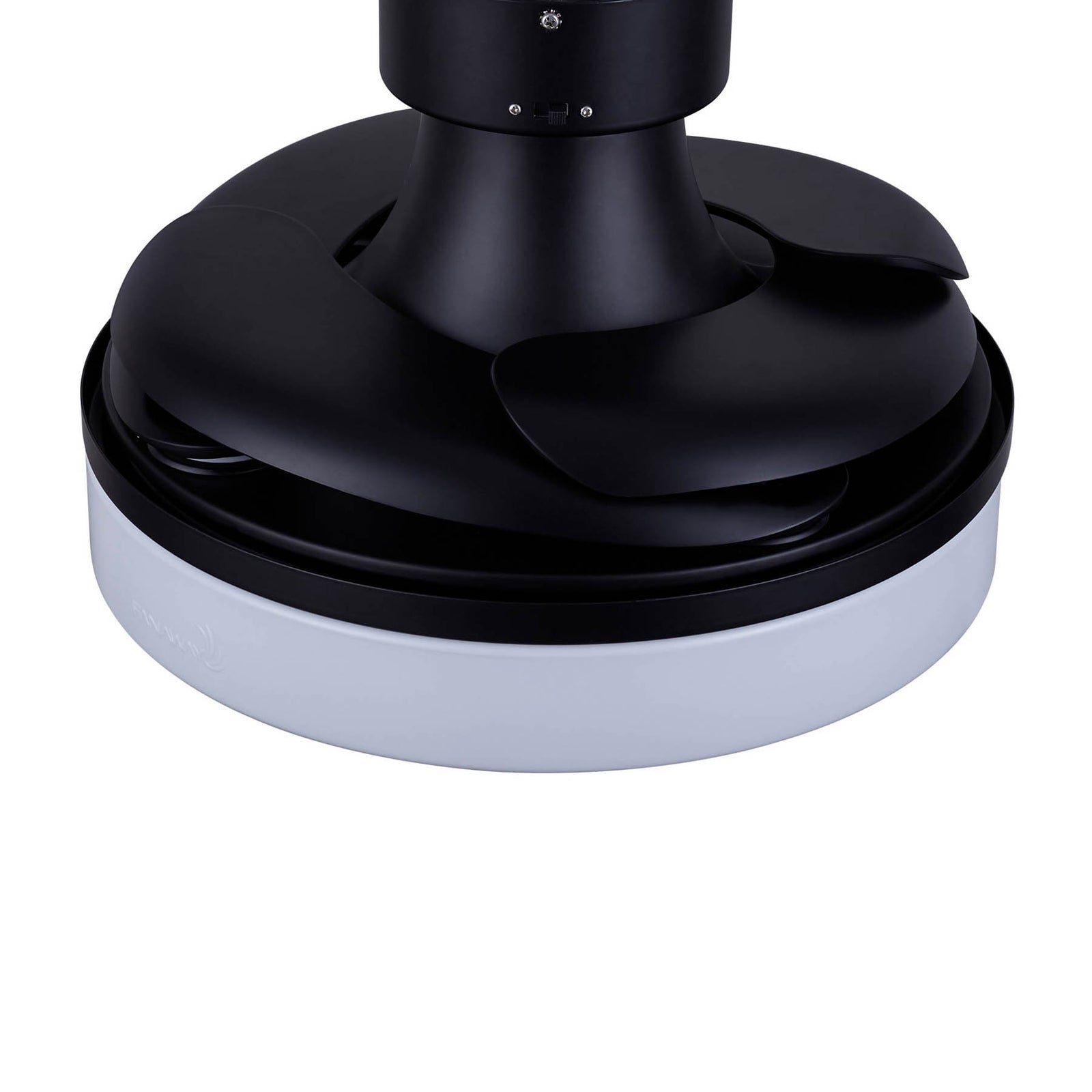 Montert Takvifte Fanaway Orbit LED dimbar Ø91 cm svart i rom