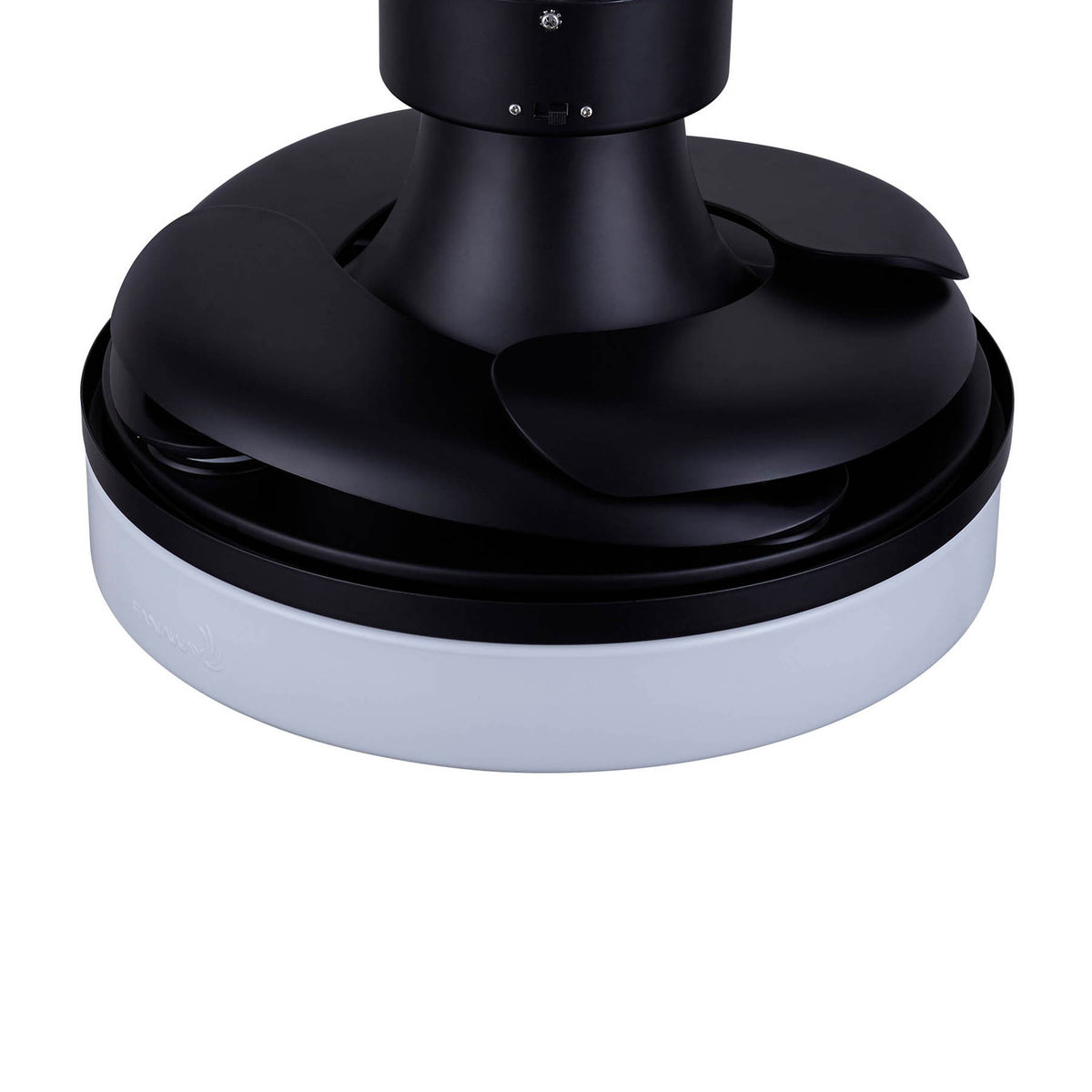 Montert Takvifte Fanaway Orbit LED dimbar Ø91 cm svart i rom
