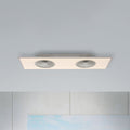 Takvifte Flat-Air LED dimbar CCT hvit 120x40 cm forfra