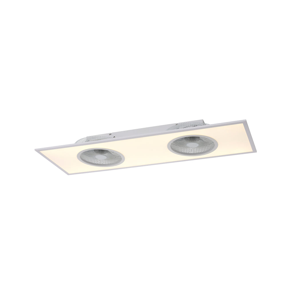 Detalj av Takvifte Flat-Air LED dimbar CCT hvit 120x40 cm