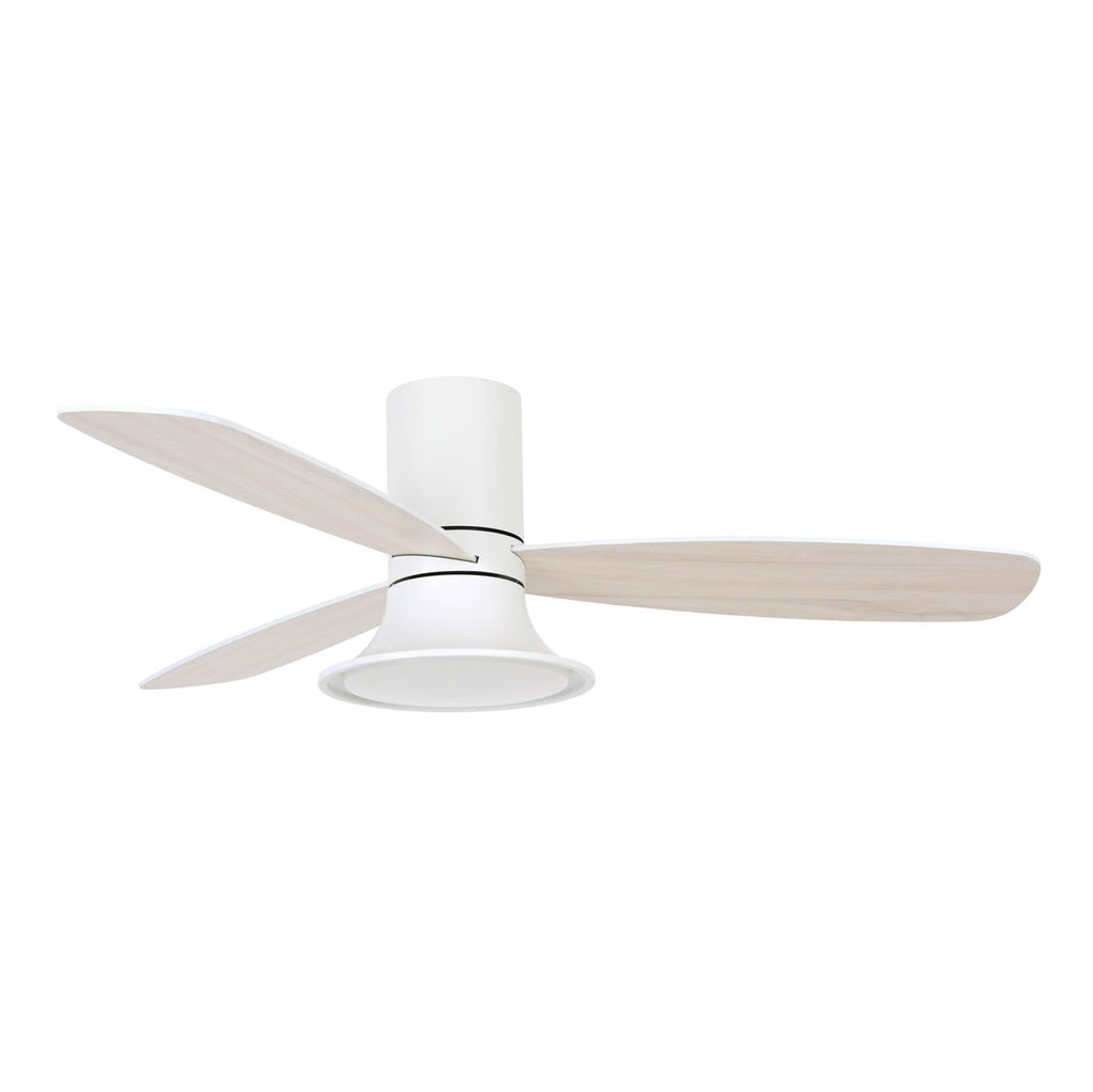 Montert Takvifte Flusso LED dimbar med fjernkontroll Ø132 cm hvit i rom