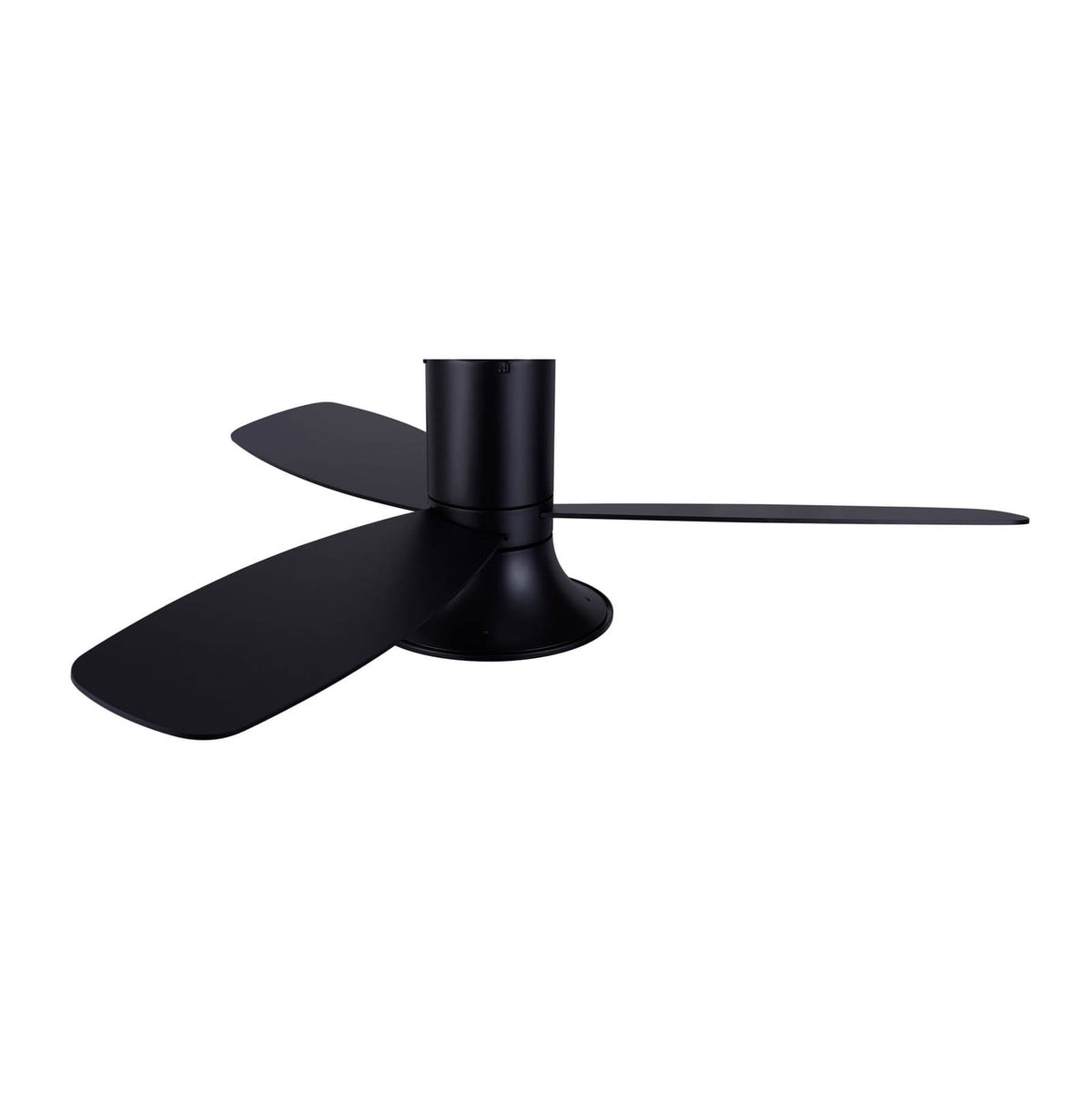 Montert Takvifte Flusso med lys og fjernkontroll dimbar Ø132 cm svart i rom