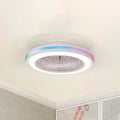 Takvifte Gamer LED dimbar CCT RGB hvit forfra