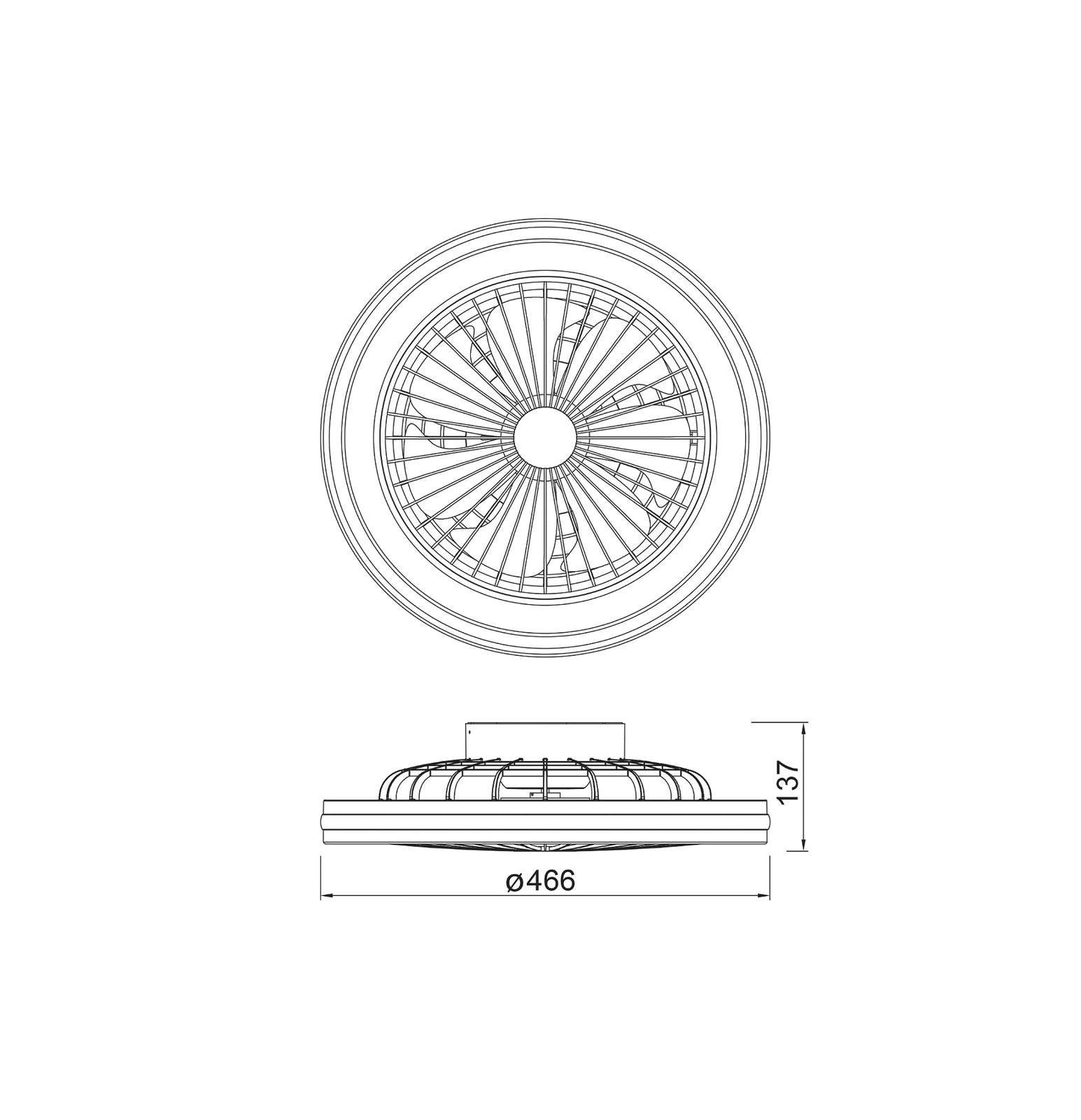 Montert Takvifte Gamer LED dimbar CCT RGB hvit