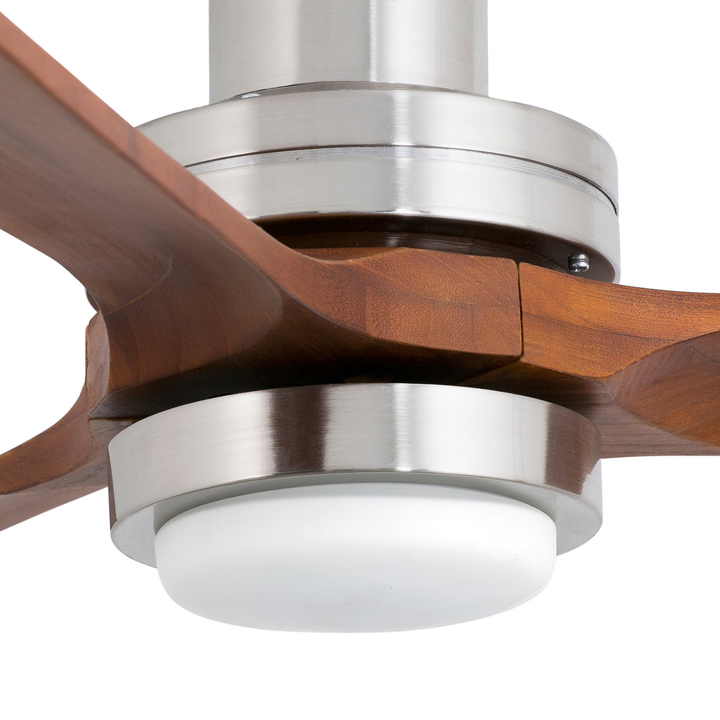 Takvifte Lantau L LED dimbar furu mørk Ø132 cm bakside