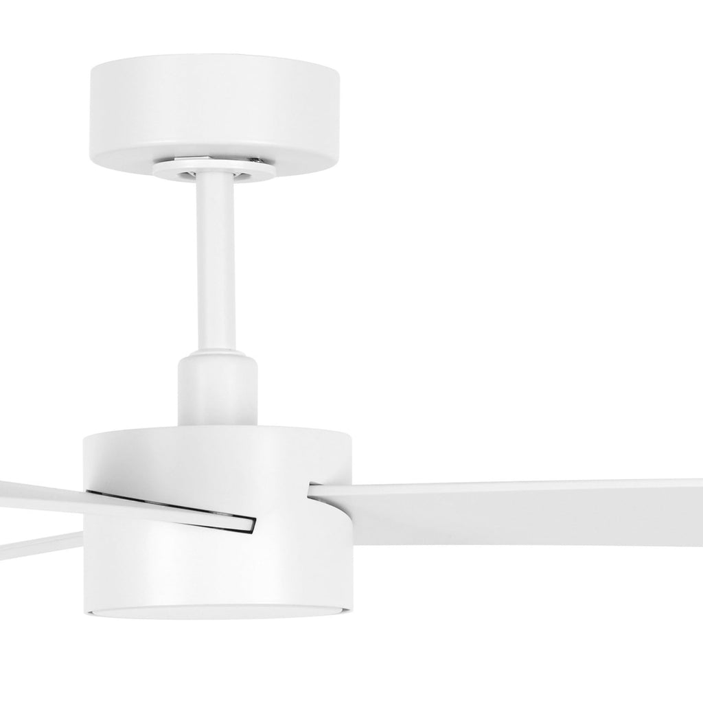 Takvifte med LED-lys Climate IV dimbar Ø132 cm hvit - Beacon Lighting fjernkontroll