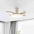 Takvifte med LED-lys dimbar Fanaway Orbit hvit Ø91 cm forfra