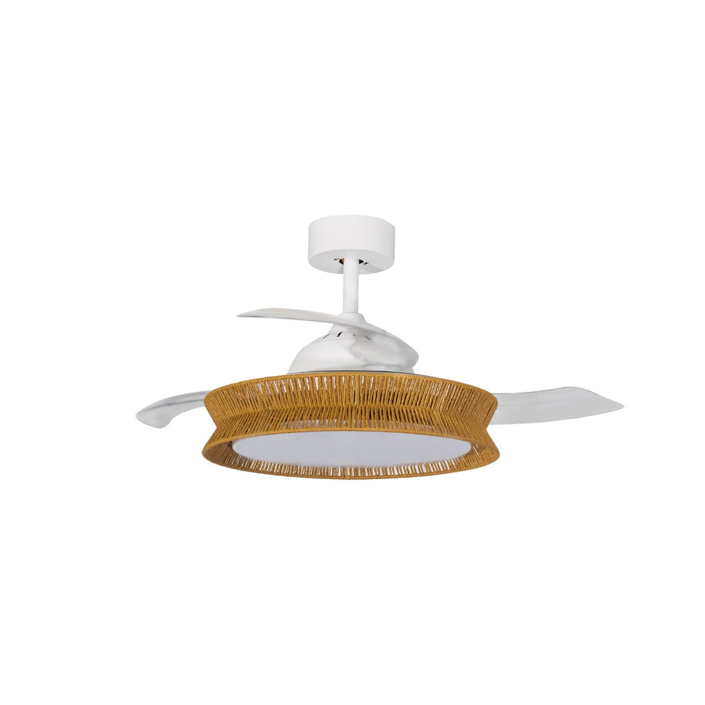 Montert takvifte Lineta LED dimbar CCT tau hvit Ø103 cm i rom